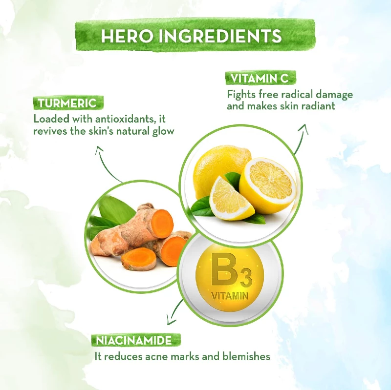 Mamaearth Vitamin C Daily Glow Face Cream With Vitamin C & Turmeric For Skin Illumination, 80 g-4.webp